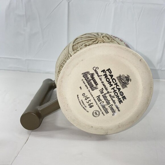 Vintage Norman Rockwell Saturday Evening Post Collection Stein 7”T Certified - Picture 7 of 7